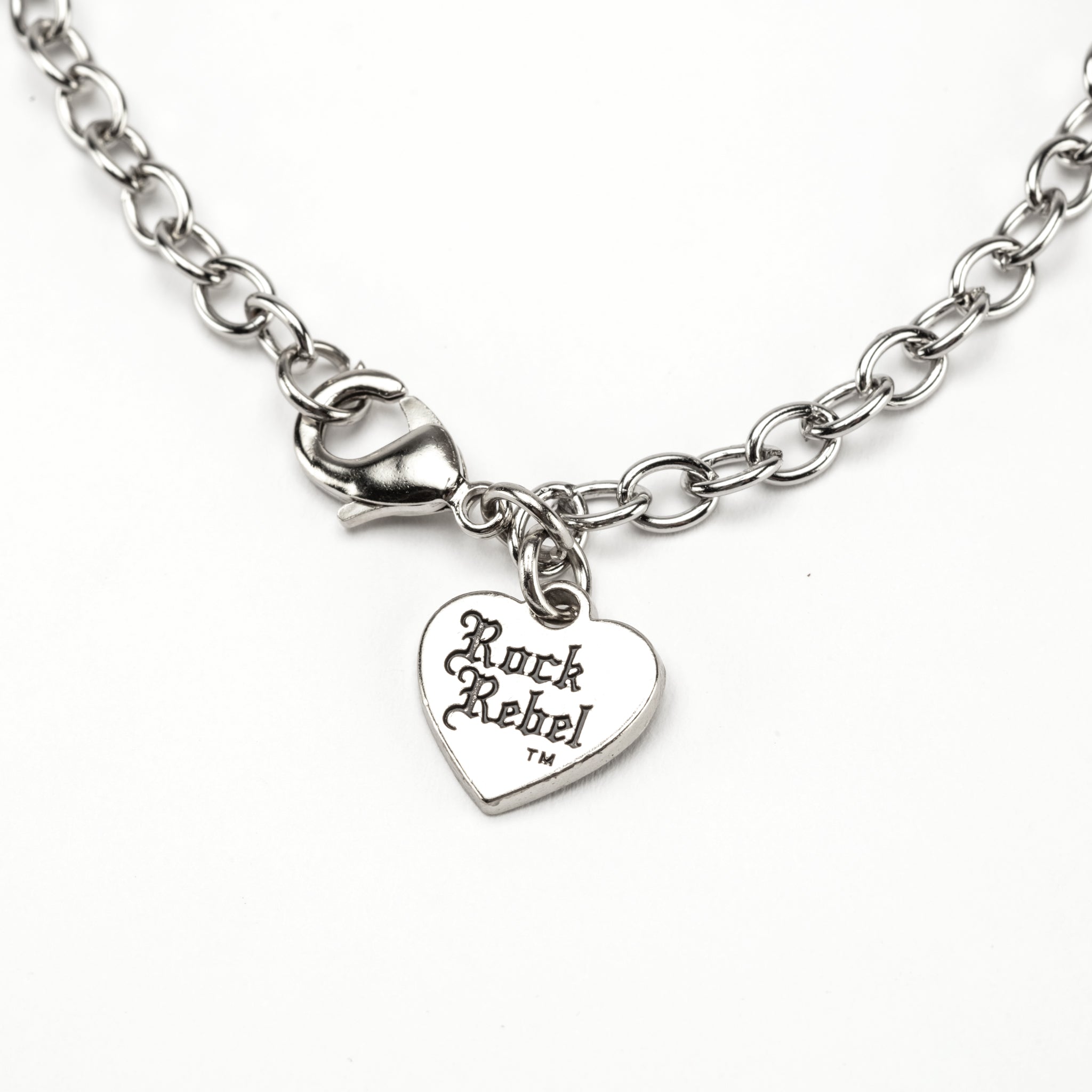 Rocker Hand Pendant Necklace - Rock Rebel